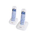 Dect Grandes Touches + 1 Combi Supp Blanc