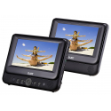 Lecteur Dvd Portable 9" + 1 Moniteur + Support Metal