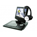 Dvd Portable 9" 905-71H + Casque Blanc