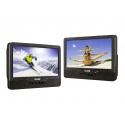 Twin Lecteur Dvd Portable 9" Master + Master