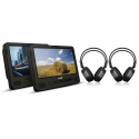 Lecteur DVD auto 9" double lecteur avec casque - PVS 905-65HIR