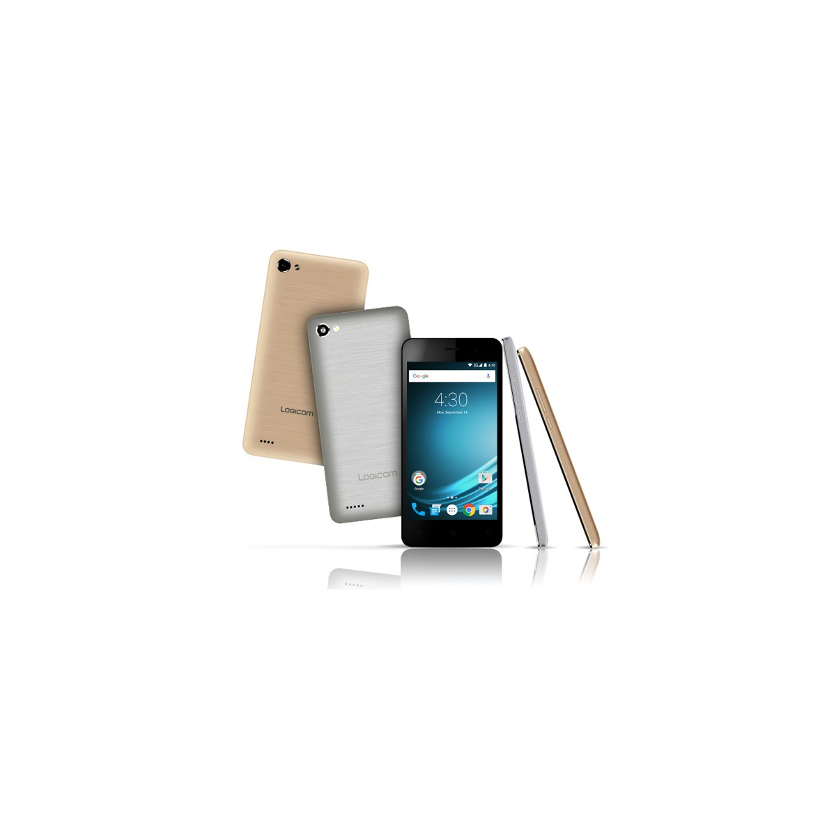 Téléphonie - Smartphone 5'' Dualcore 4Go Google Play - L-ement 501 -  Produits Smartphone Logicom