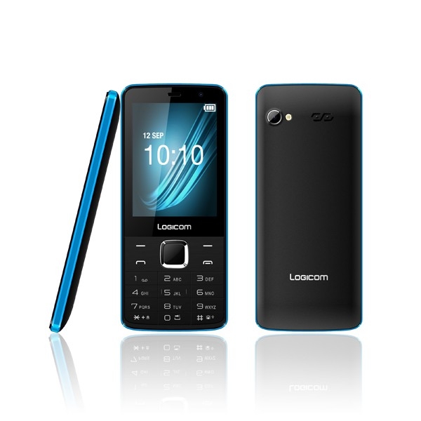 Logicom Telephone Le Kay 243 2.4 1400 mAh 3G FM 512 Mo (RAM), 4 Go (ROM) à  prix pas cher