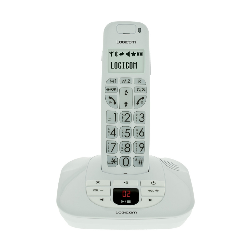 Téléphone Grandes Touches Avec Répondeur Dect - Confort 155T