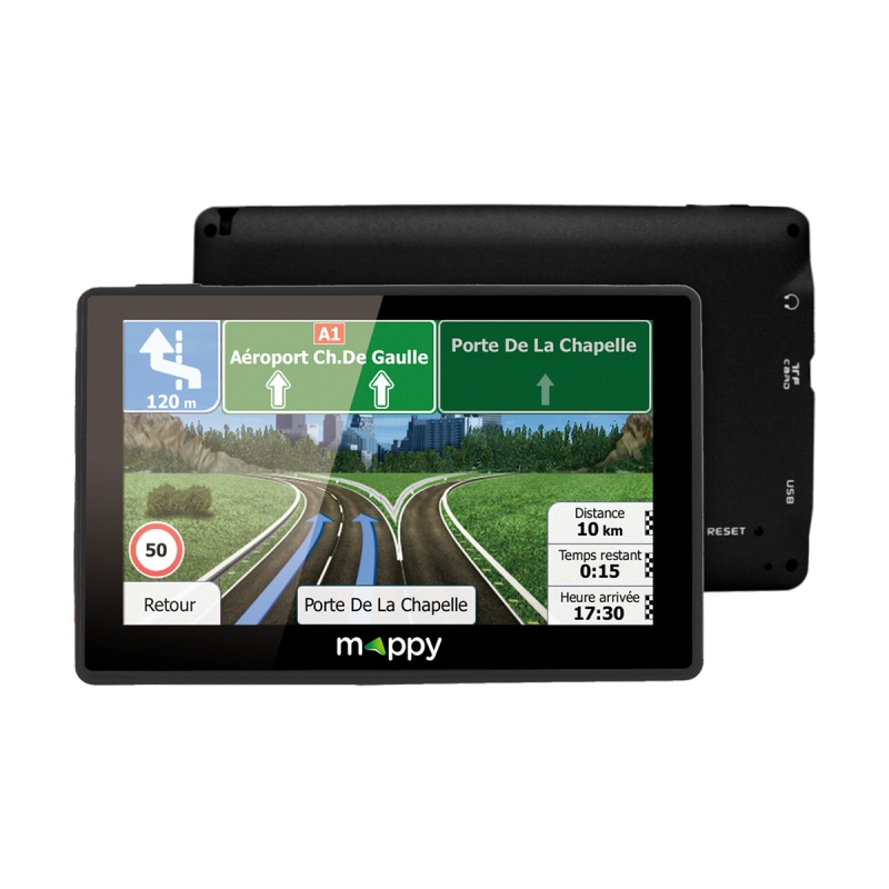 Gps 5'' Camion Europe 43 Pays - Mappy Ulti X550 Truck - Produits GPS camion  Mappy - LOGICOM