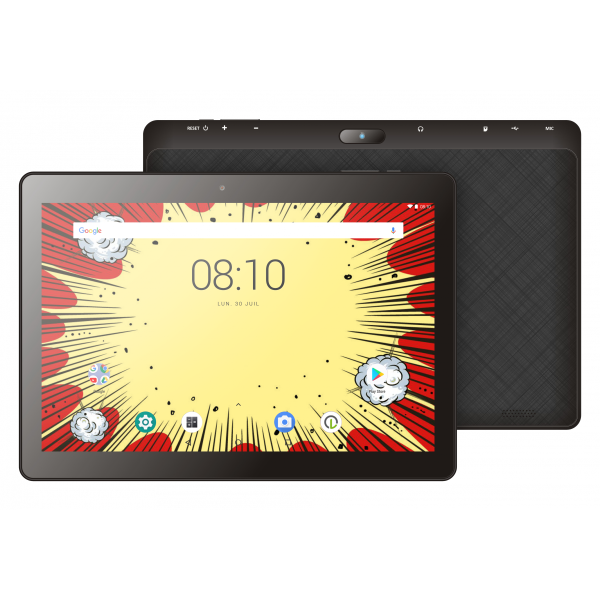 Logicom Tablette Tactile - Tablette 10 Pouces - Tablette Android