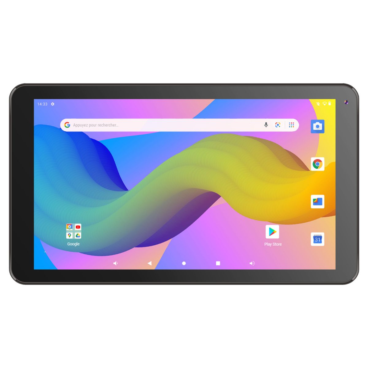 Tablette La Tab 128 10.1 IPS WiFi 32Go Noir - LOGICOM - TAB 128 