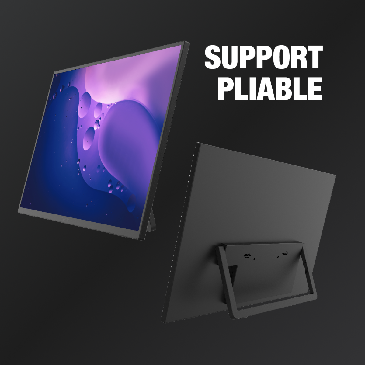 Support pliable intégré du Nomad XL