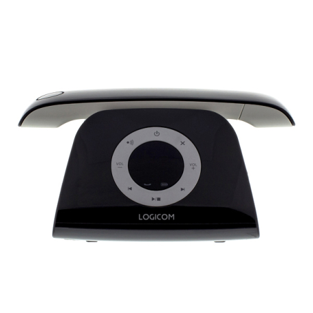 Retro 2 DECT - cordless phone with retro design, white